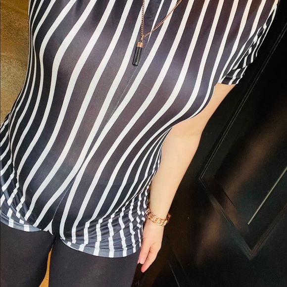 Striped Women's Bodycon Tight Shorts Jumpsuit -XL - Picture 10 of 11